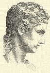 453. Praxiteles Hermesének feje.