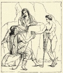 480. Io, Argus és Hermes. Pompejii falkép (Nápoly, Museo Nazionale).