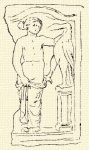 507. Leda és a hattyú. Relief (M. N. Múzeum.)