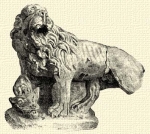 538. Bikán győzedelmeskedő oroszlán (Aquincum).