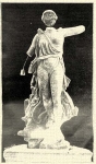 614. Paeonius Nice márványszobra (Olympia).