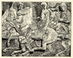 656. Lovasok csoportja a Parthenon északi frízét díszítő relieftől (Athenae, acropolisi muzeum).