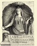 688. Cybele papnje. Relief (Roma, Vatican.)