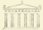 805. Az ú. n. Theseus templom Athenaeben.
