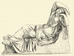 827. Az alvó Ariadne, márvány (Roma, Vatican).