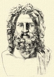 896. Zeus, Otricoliban talált colossalis márványfej (Roma, Vatikán).