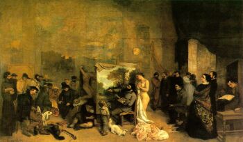 Courbet: A fest mterme (1855)