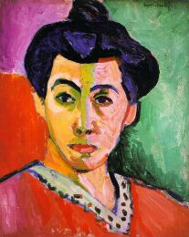 Henri Matisse: Zldsugaras portr (1905)