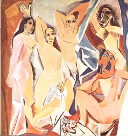 Pablo Picasso: Avignoni kisasszonyok (1906-1907)