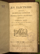  kevés nyomtatásban is megjelent műve közül az egyik fellelhető a könyvtárban:  (, 1790)