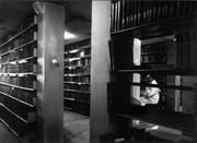 A folyóiratraktár - II. emelet az 1960-es években