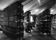 A folyóiratraktár - III. emelet az 1960-as években