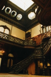 Az aula a lépcsővel